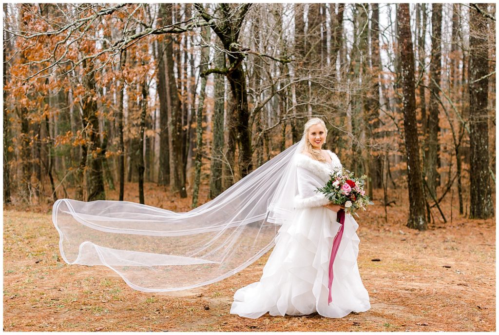 wedding photographers bride at Rustic Pine Farms wedding