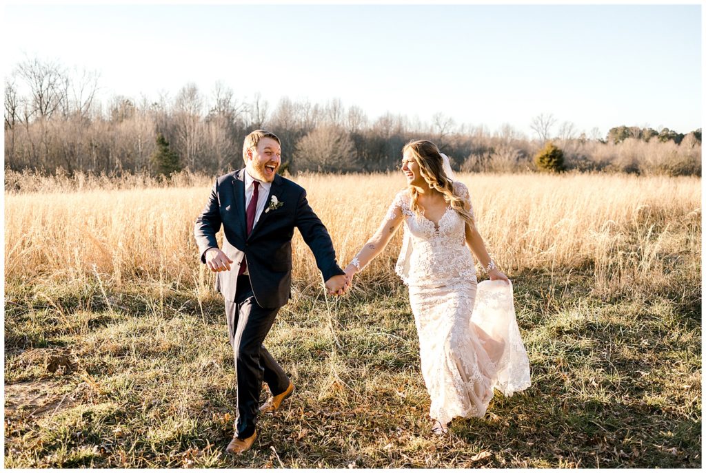 Albertville wedding photographer captures bride and groom at Harmony Hills Ranch Event Venue