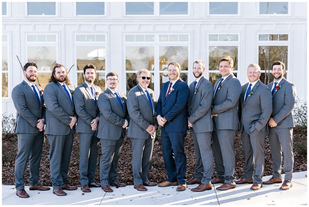 Albertville photographer captures groomsmen.