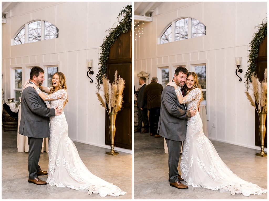 Photographer captures Alabama bride and father at Harmony Hills Ranch